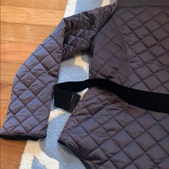 Plum/purple light puffer jacket. - Picture 13 of 15